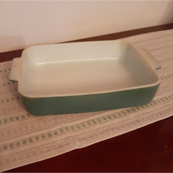heinz promotional Pyrex vintage rectangular cooking serving dish pan mid century - Picture 1 of 7
